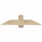 Ekena Millwork Eugene Rough Sawn Timber Gable Bracket, Douglas Fir, 48"W x 12"H x 2"D x 6"F, 6/12 Pitch GBW048X12X0206EUG00RDF - alternate 1